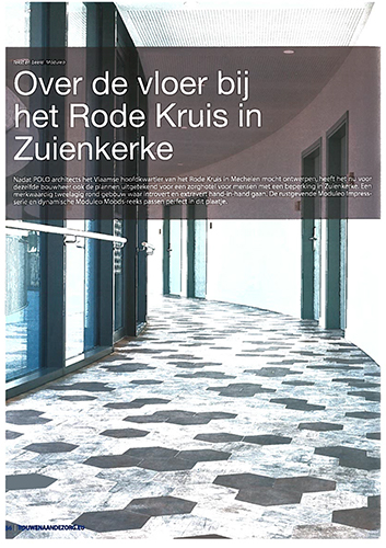 Bouwen aan de zorg - Over de vloer bij het Rode Kruis in Zuienkerke