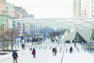 Place Rogier rénovation et réaménagement
