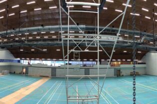 Renovation sports hall Bloso Netepark