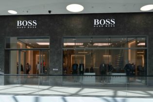 Hugo Boss winkel Auchan shopping center Cloche d'Or