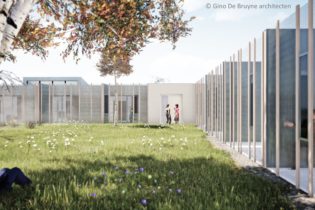 Nieuwbouw GES groep leefgroepen op domein 