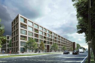 'LUCA II' vervangingsbouw sociale huurappartementen site Luchtbal