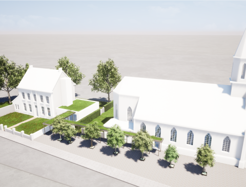 05.1417 20 nieuwe toestand Kerk Pastorij 540x365